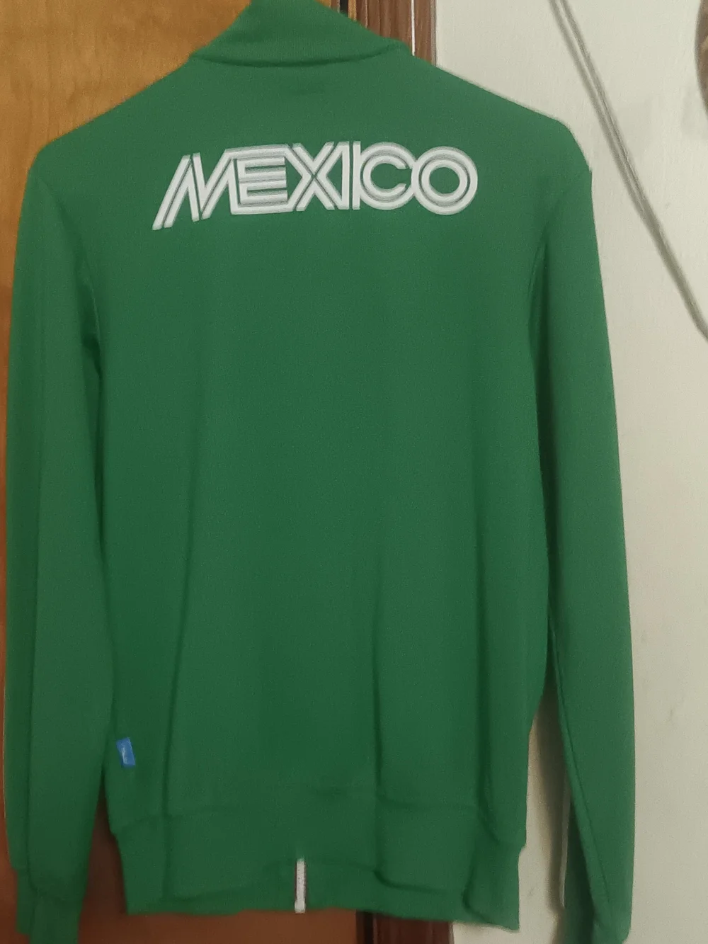 adidas Men's Green Track Jacket with Mexico Crest